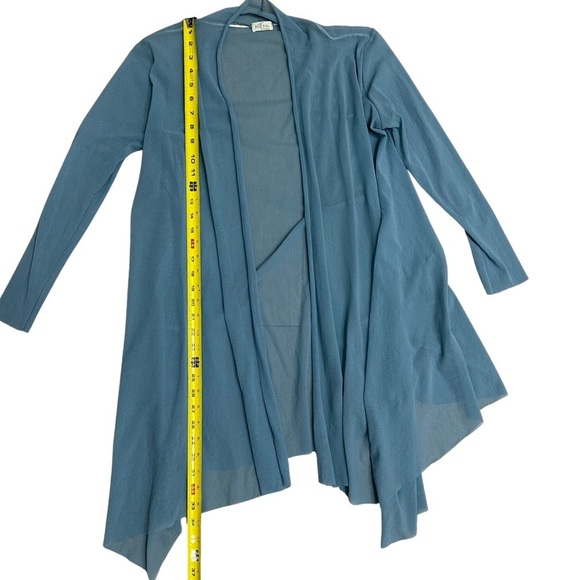 Petit Pois By Viviana G. Sheer Duster Medium Light Blue Fairycore Coquette READ - Picture 8 of 9